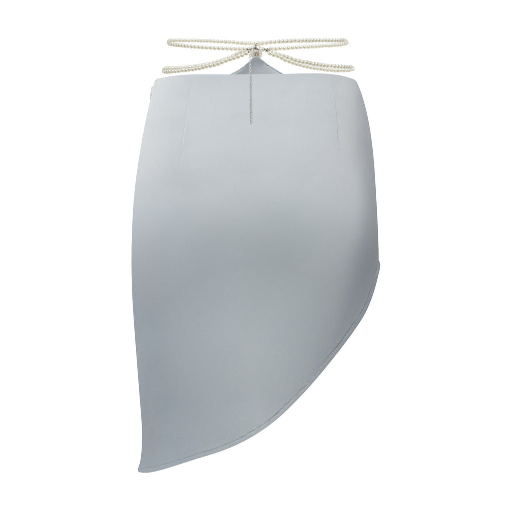 Asymmetrical Satin Skirt | The Gemma Skirt | PsyCo.